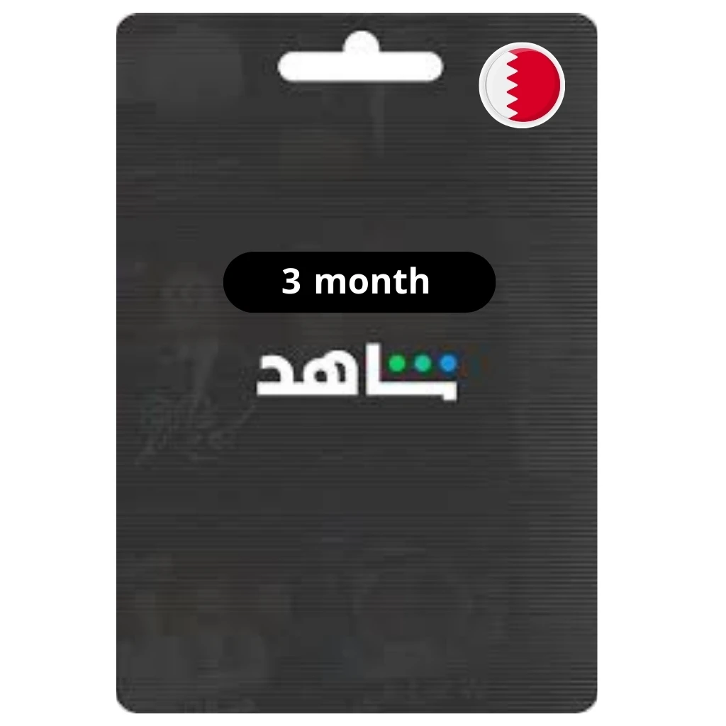 3 Months Subscription-Shahid BH