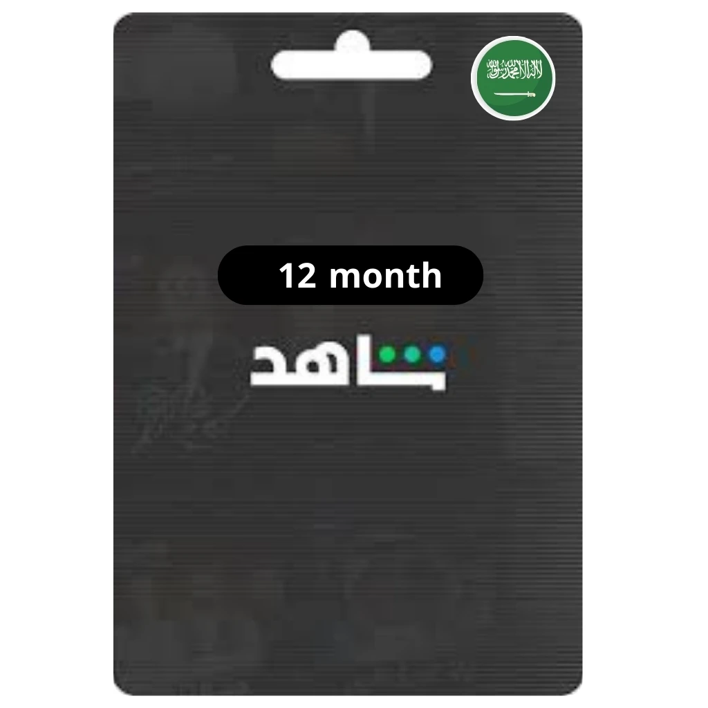 12 Months Subscription-Shahid KSA