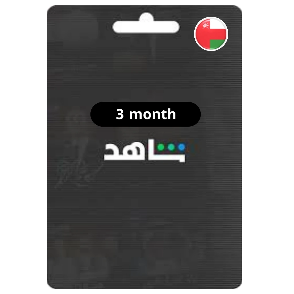 3 Months Subscription-Shahid OM